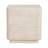 Daphne Outdoor Patio MGO Side Table, Beige Travertine Finish, Set Of 1