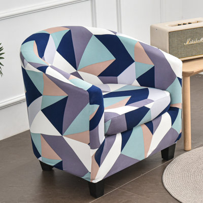 Housse pour fauteuil à coussins carrés/rectangulaires