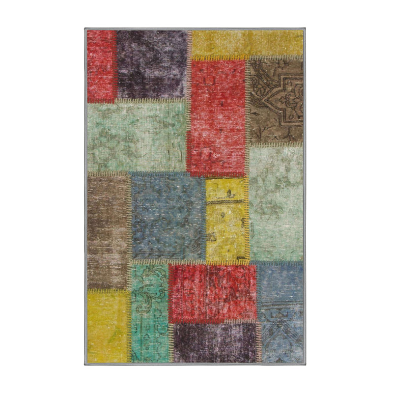 Abstract Indoor Rug, Rectangle 5' x 8'