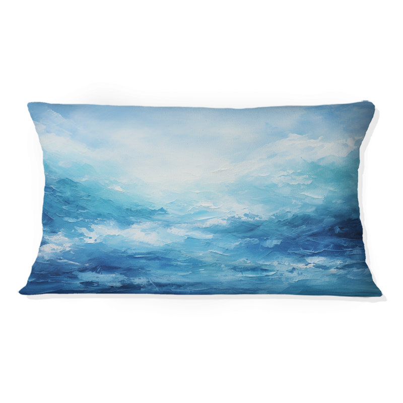 Coussin Blue Infinity Of The Ocean II