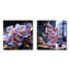 Organic Harmony - ensemble de 2 collages carrés violets-71951434-71951433