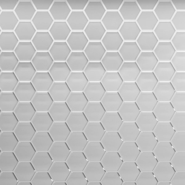 3" Beehive 10.25in.x11.75in. Glass Mosaic Tile