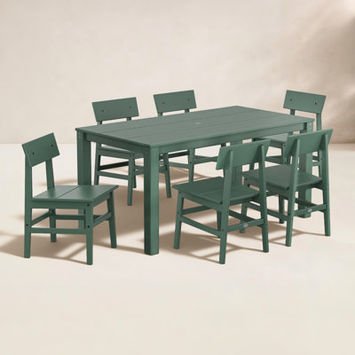 POLYWOOD® 64" Patio Dining Set