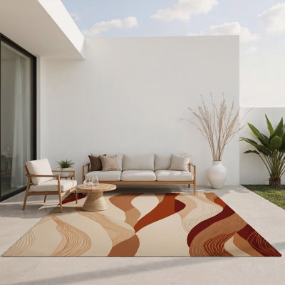 Tapis intérieur et extérieur Celestial Path