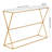 Sabrina 45'' Glass Top Console Table-241436407