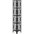 Taupe Shelved Metal Bookcase - Enhances Room Aesthetics 4 Tier In Black Modern Look For Home