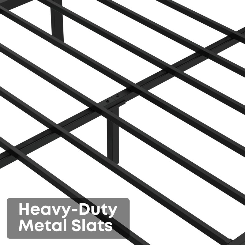 Gulzada Metal Platform Storage Bed, Queen
