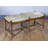 Damari Wicker and Wood Bench-1413880667