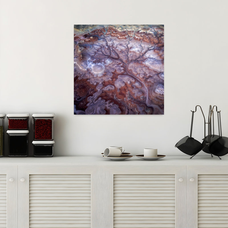 Art contemporain, art contemporain abstrait, H 18" x l 18"