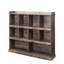 Bibliothèque à 10 tablettes. Organisez votre vie facilement. Panneau de particules 15 mm, 3M Fabrication. 53,92 "X 12,12" 47,7 Espace pour les appartenances. Et pratique.-172003550