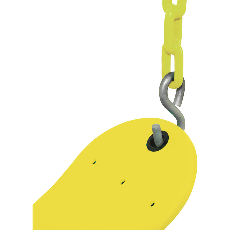 Replacement Coated Heavy-Duty Swing Seat Chain | Playground Sets & Accessories for Children, Yellow