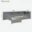 Lit de jour en L avec lit gigogne et 1 tiroir, tablettes de rangement et station de charge-1001790722