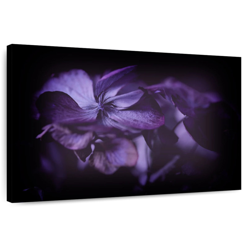 Fleur d'hortensia mauve Harnek, H 24 po x l 36 po