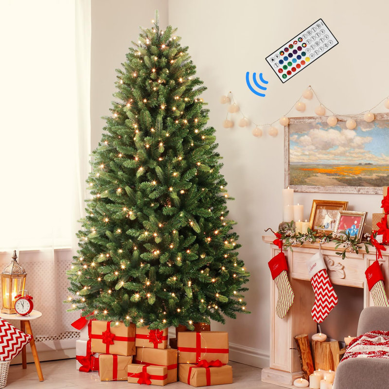 83.86cm H Lighted Artificial Christmas Tree