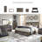 Drystan Bookcase Storage Bed-1602257074