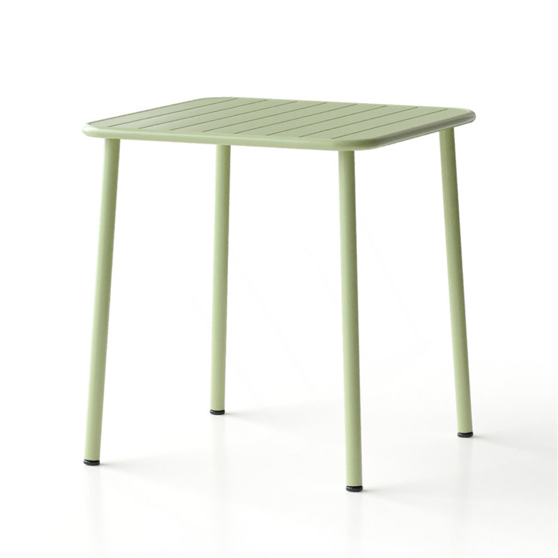 Table de salle à manger d'extérieur, Vert