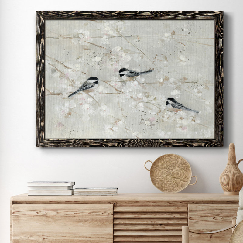 Nature's Confetti II - Reproduction d'art sur papier encadrée, Noir, H 31 po x l 44 po x P 1 po