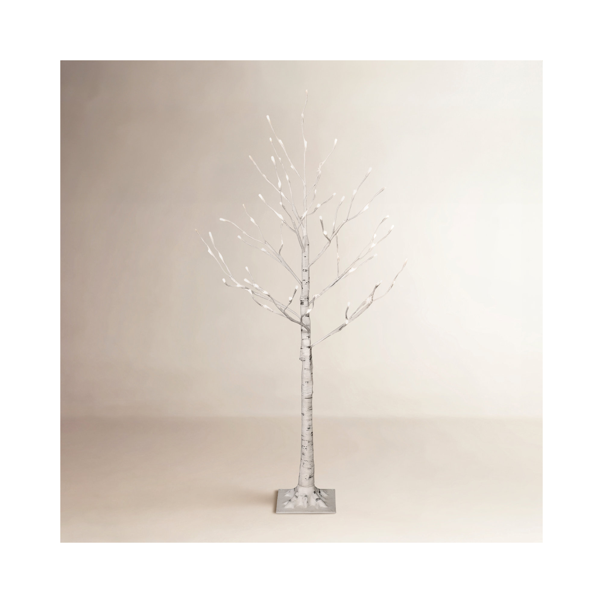 Gibelly Lighted Artificial Christmas Tree, 4'