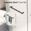Porte de douche à double fermeture coulissante sans cadre l 46 à 48 po x H 76 po, porte de douche coulissante pour salle de bain, porte en verre trempé épais de 5/16 po (8 mm)