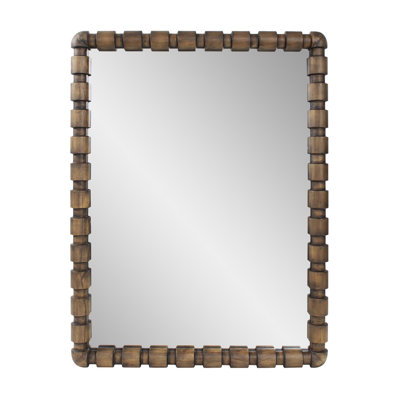Miroir de coiffeuse en bois