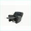 Fauteuil oscillant inclinable manuel inclinable avec garniture cloutée Recliners | Noir | Cuir retravaillé-2068085296