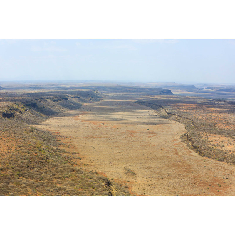 Great Rift Valley, Kenya par Jordistock - Photographie sur toile tendue, H 8 po x l 12 po