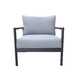 Glenn 4 Piece Aluminum Seating Group with Cushions