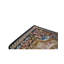 Wool Oriental Area Rug in Black/Camel