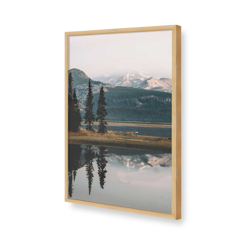 «Sparks Lake» par Rustic Bones, reproduction d'art, Tanné, H 48 po x l 32 po