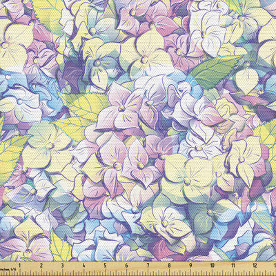Chelzie Hydrangea Flowers Multi-Purpose Fabric
