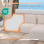 Dark Grey L-Shaped Modular Sofa, No Assembly Compressed Foam Cloud Couch with Corduroy, 264cm, 2 Boxes-1303421036