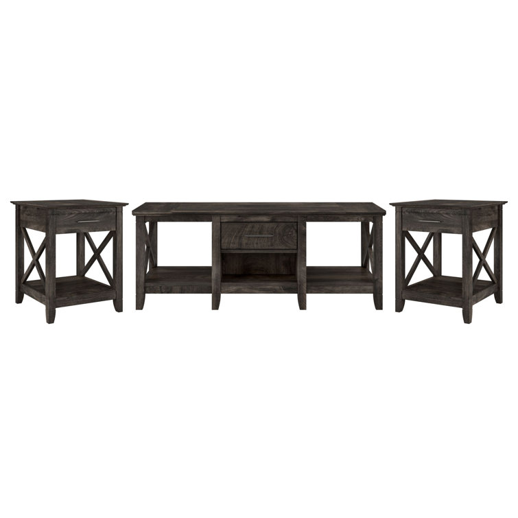 Ensemble de tables basses 3 pièces Huckins