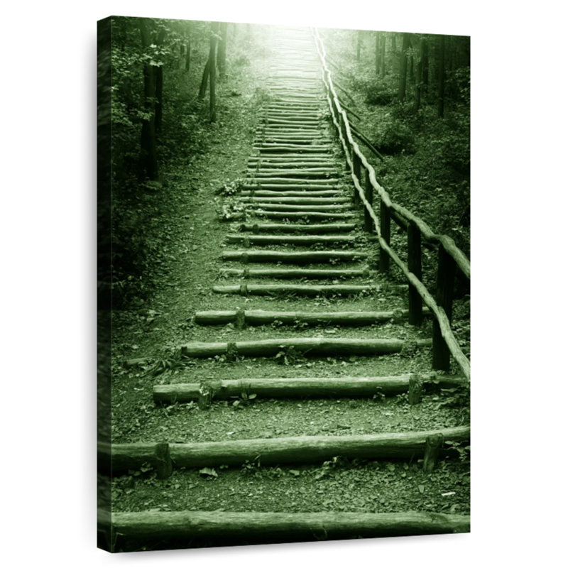 Lilie Forest Staircase, 36" H x 24" W