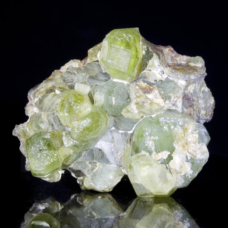 Terminated Peridot Cluster - Pakistan