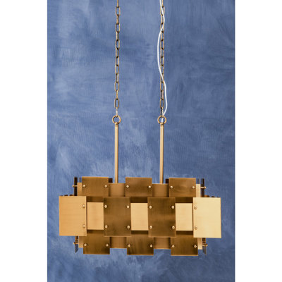 Andromedae 8 - Light Brass Pendant