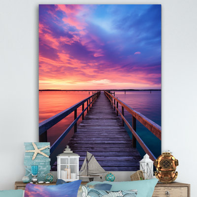 Pier Twilight Retreat II - reproduction sur toile