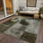 Machine Washable Indoor/Outdoor Chantille ACN1114 Taupe Rug-109484888