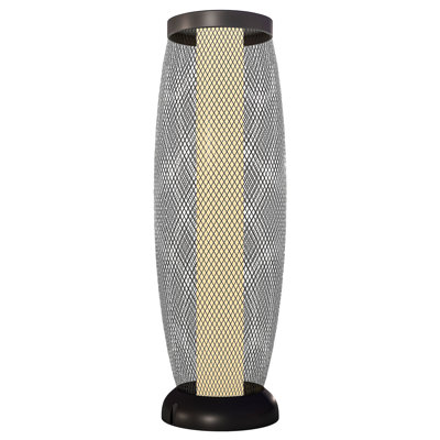 Black Solar Powered Integrated LED Pathway Light