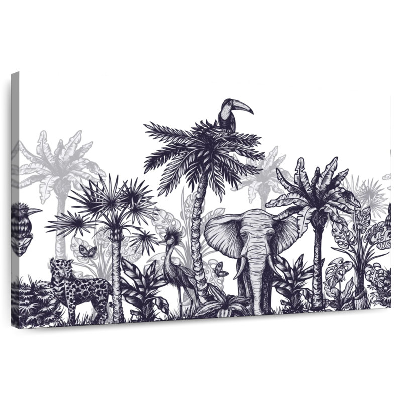 Brampt Jungle Euphoria, 30" H x 45" W