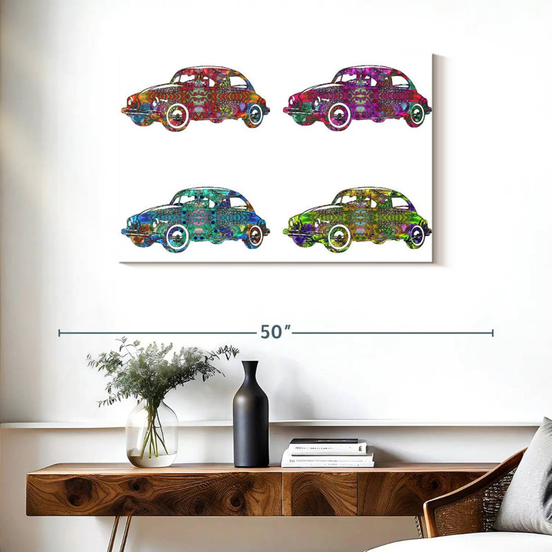 Mehar 4 VWv¢s, 24" H x 36" W