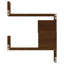 Lajeanne 3 Piece Corner Shelf-1949913311