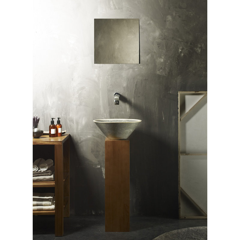 Duotono 16'' L Bathroom Sink, Black