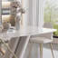 Table rectangulaire légère et luxueuse de style simple et moderne-109326766