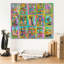 «Dean Russo - Exclusive-tarot Card Collage» par Dean Russo, art mural sur toile-2095795670