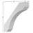 Endurathane Legacy Bracket, 5 1/2"W x 24"D x 24"H, Factory Primed-68037088