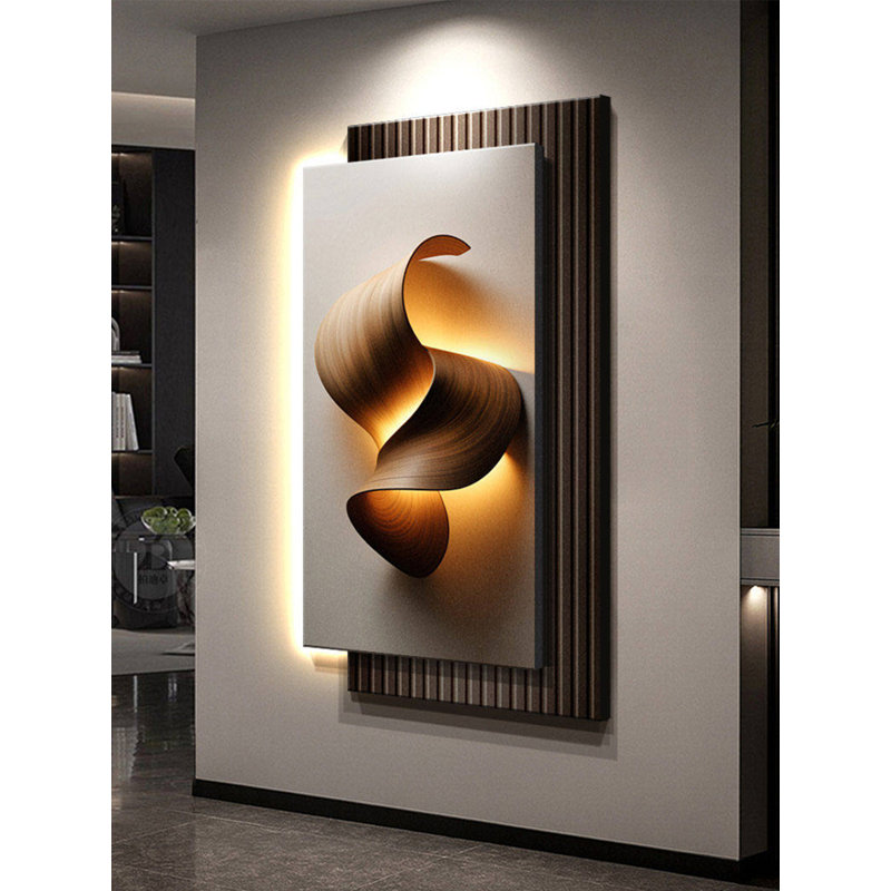 Applique murale contemporaine rétro élégante en grès mat