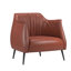 Fauteuil demi-tonneau en faux cuir Rangins-24993338