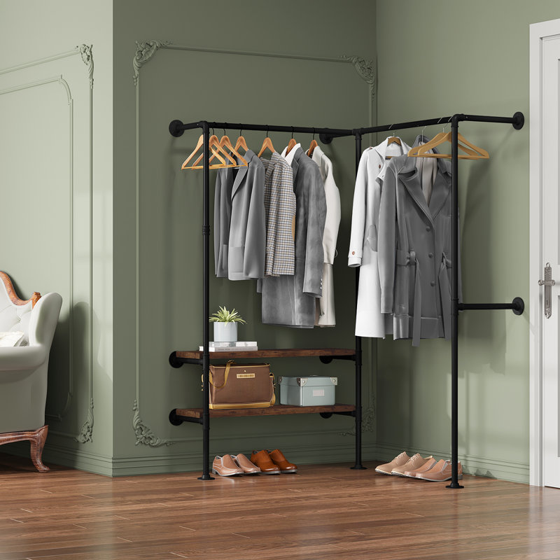 Abbegayle 128cm Clothing Rack