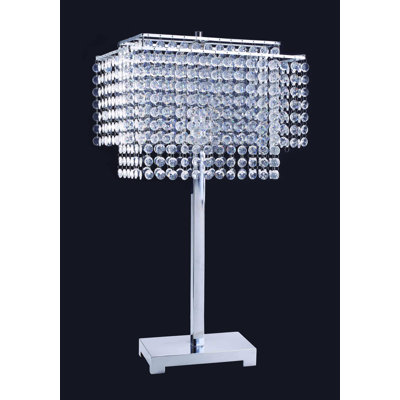 Tolbert Crystal Standard Table Lamp