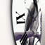 Big Crow On A Branch - Horloge murale traditionnelle-60186893
